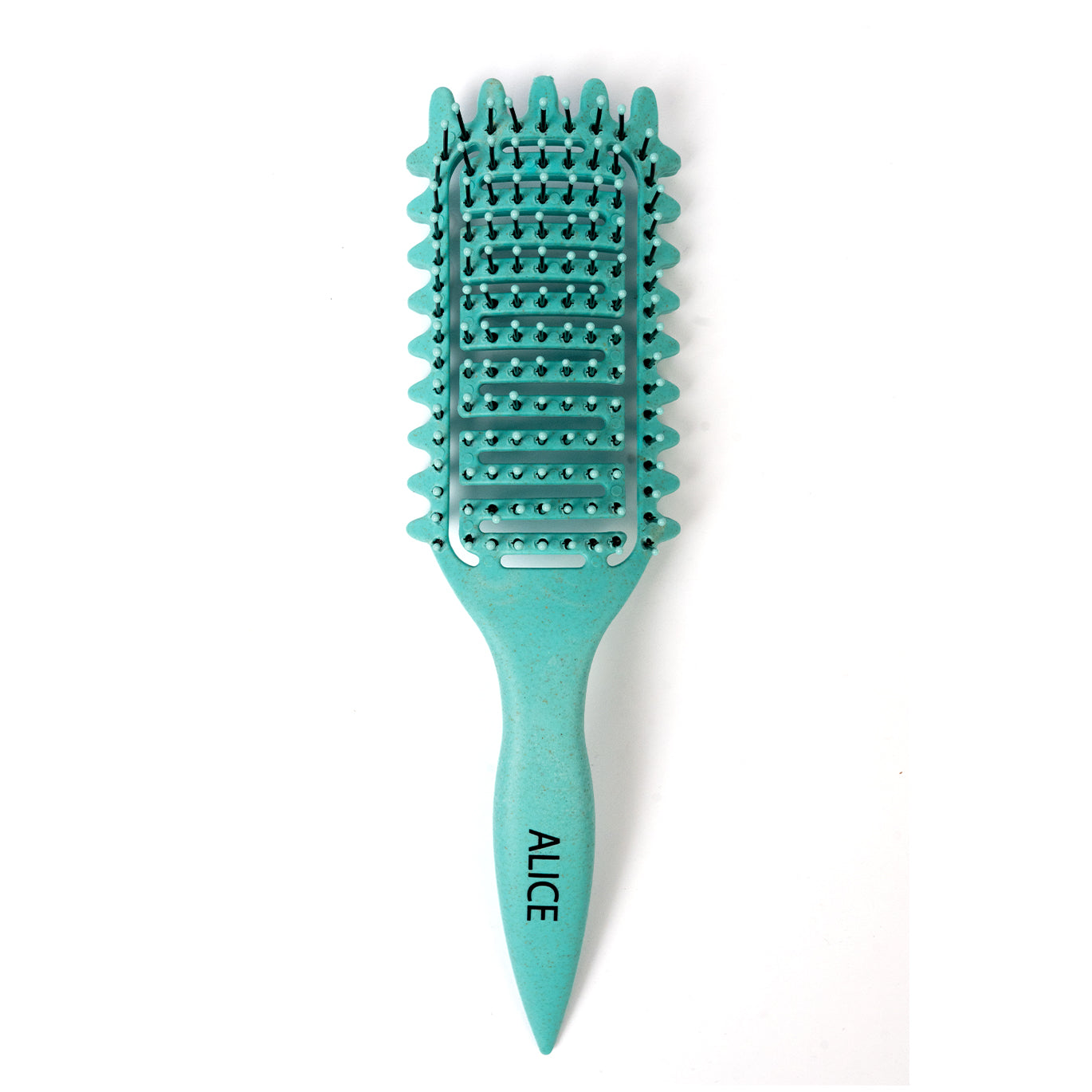 Green Curly Maze Brush