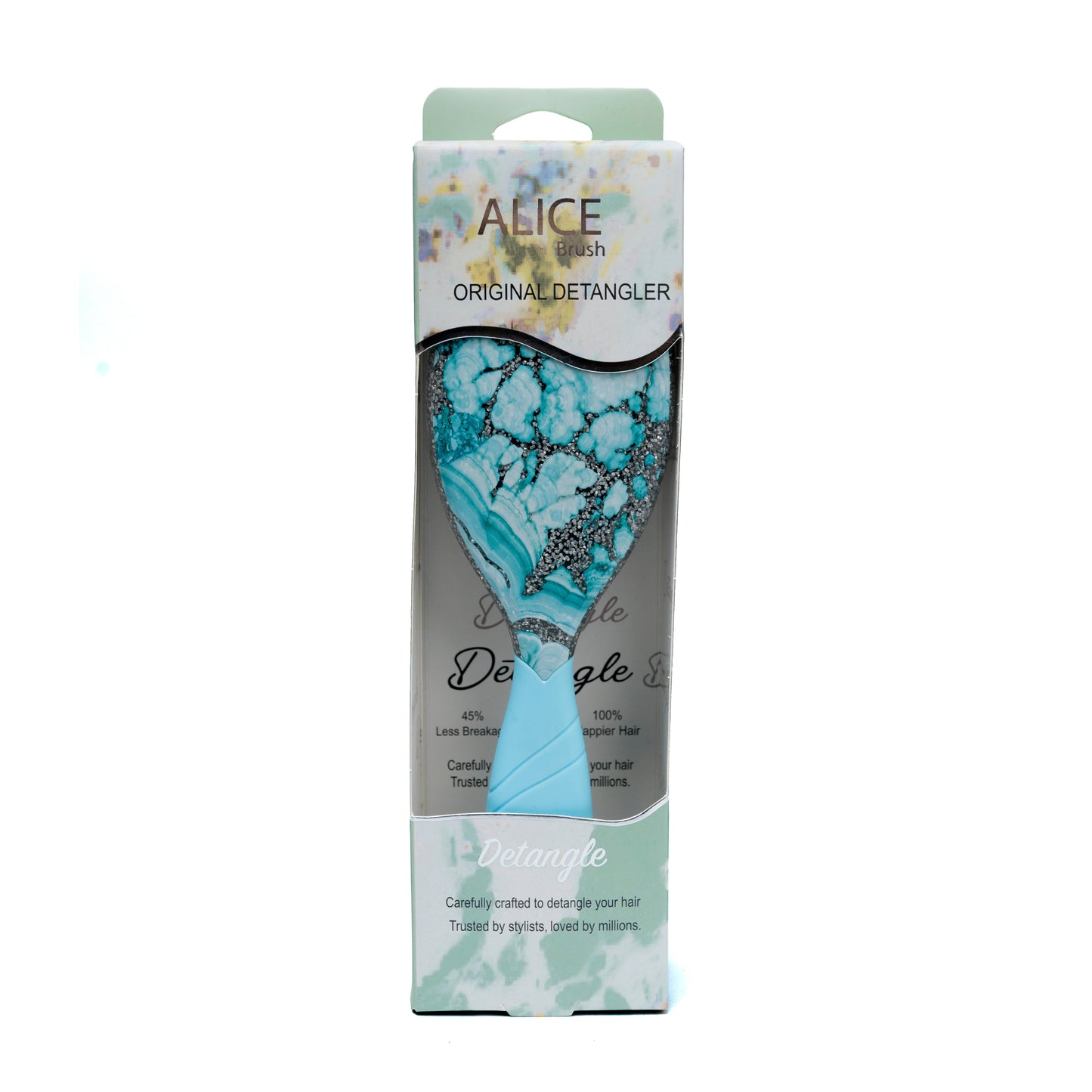 Marble Baby Blue Brush
