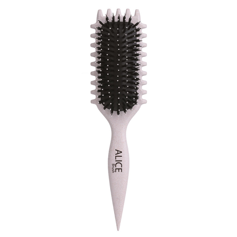 White Curly Brush