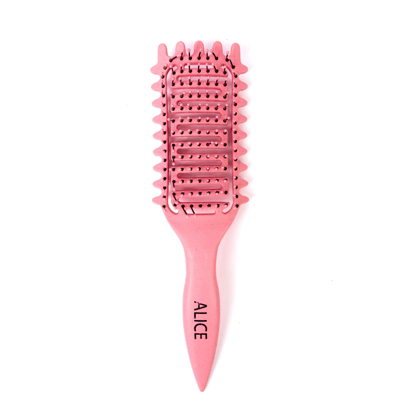 Hot Pink Curly Maze Brush
