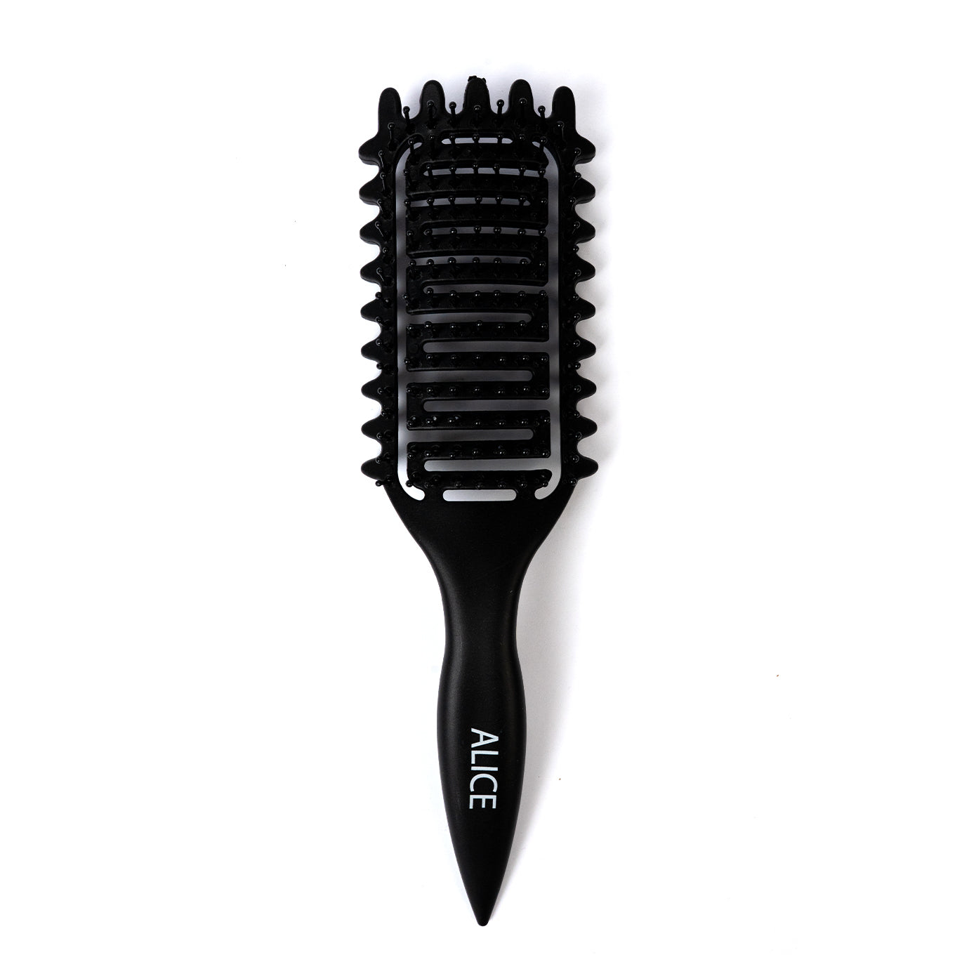 Black Curly Maze Brush