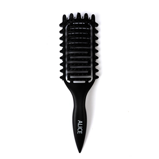 Black Curly Maze Brush