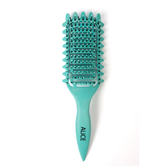 Green Curly Maze Brush