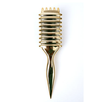 Metallic GOLD Curly Brush