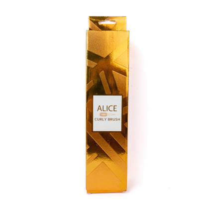 Metallic GOLD Curly Brush