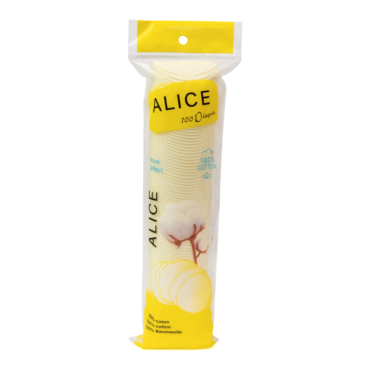Yellow Cotton Pads