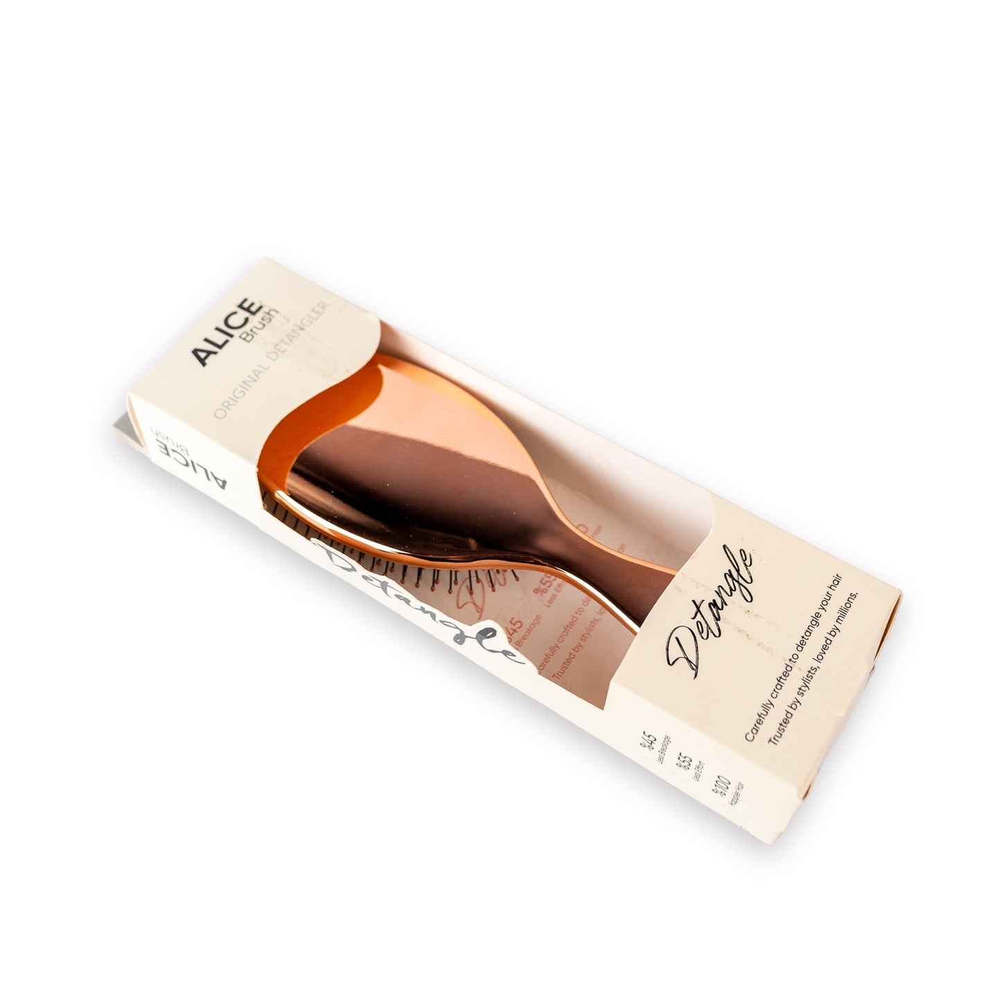 Rose Mirror Detangle Brush