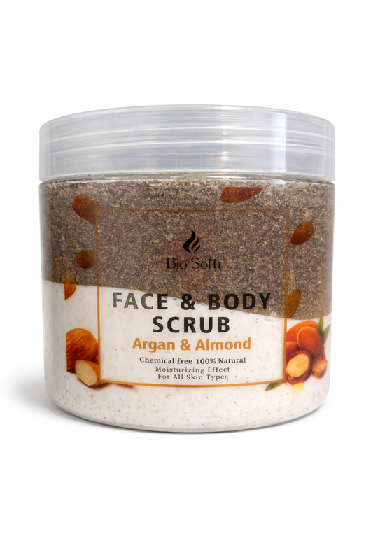 Scrub with Almond & Argan