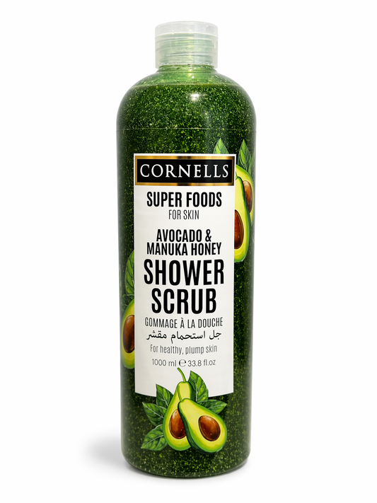 Avocado & Manuka Honey Shower Scrub