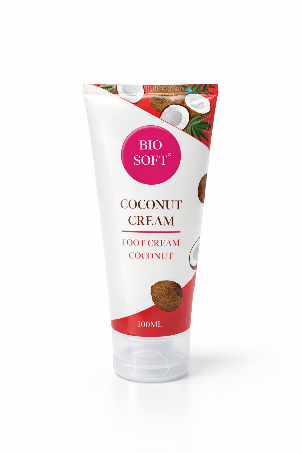 Foot cream with coconut