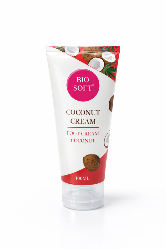 Foot cream with coconut