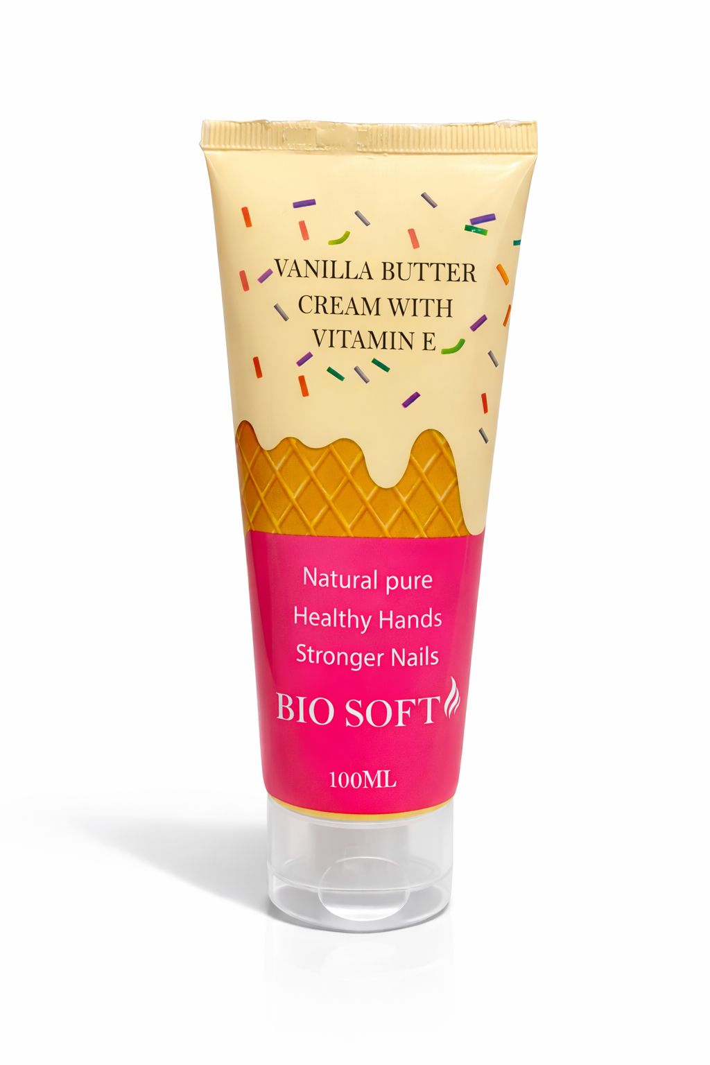 Hand cream with vanilla and vitamin E