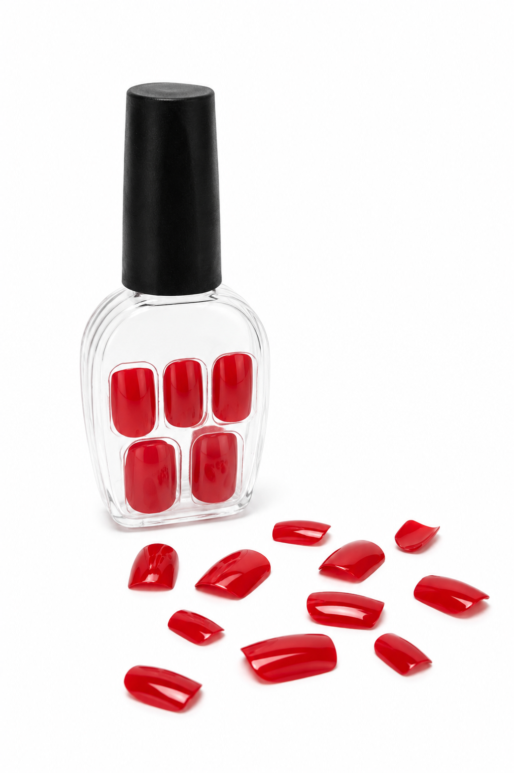 Red Fake Nails
