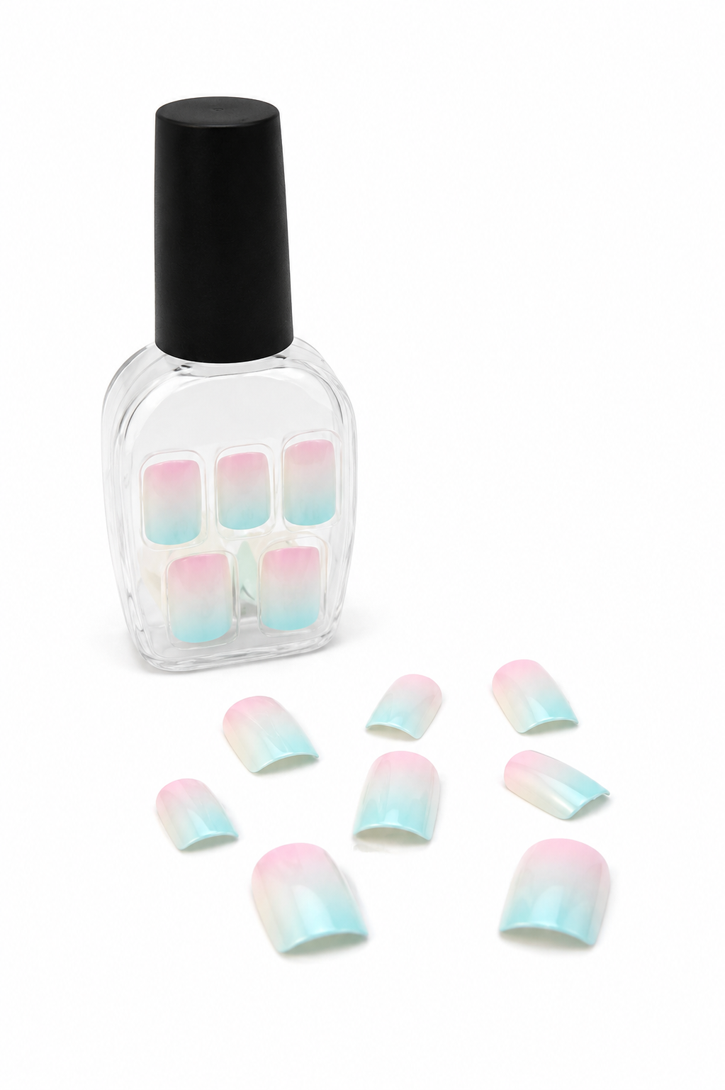 Dreamy Pastel Fake Nails