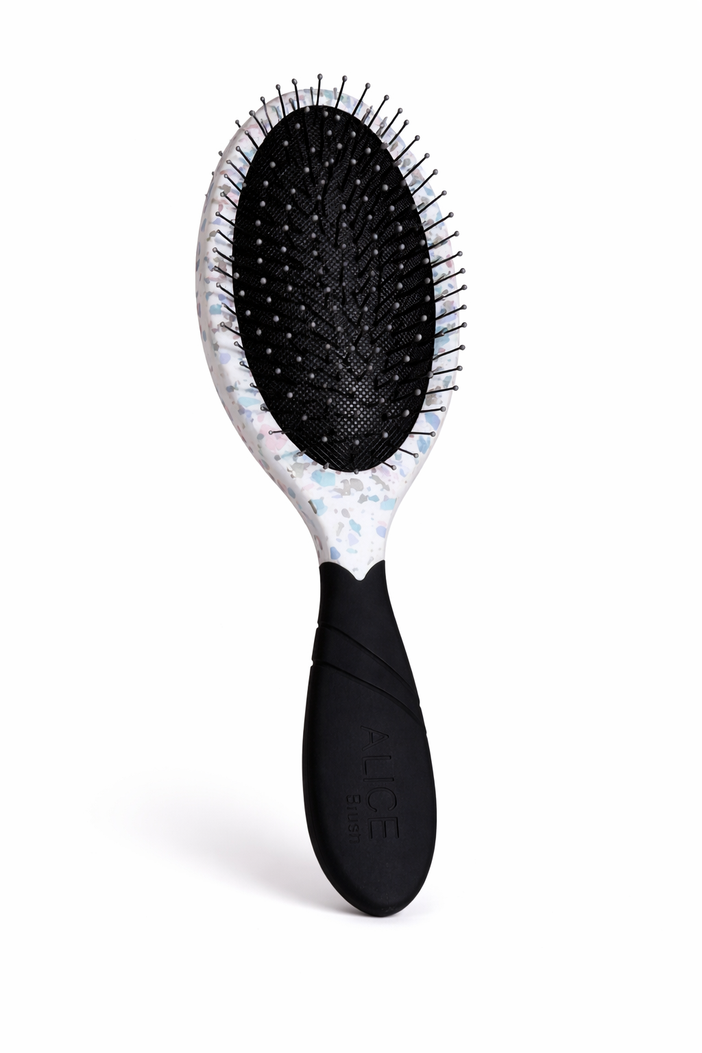 White Marble Detangle Brush