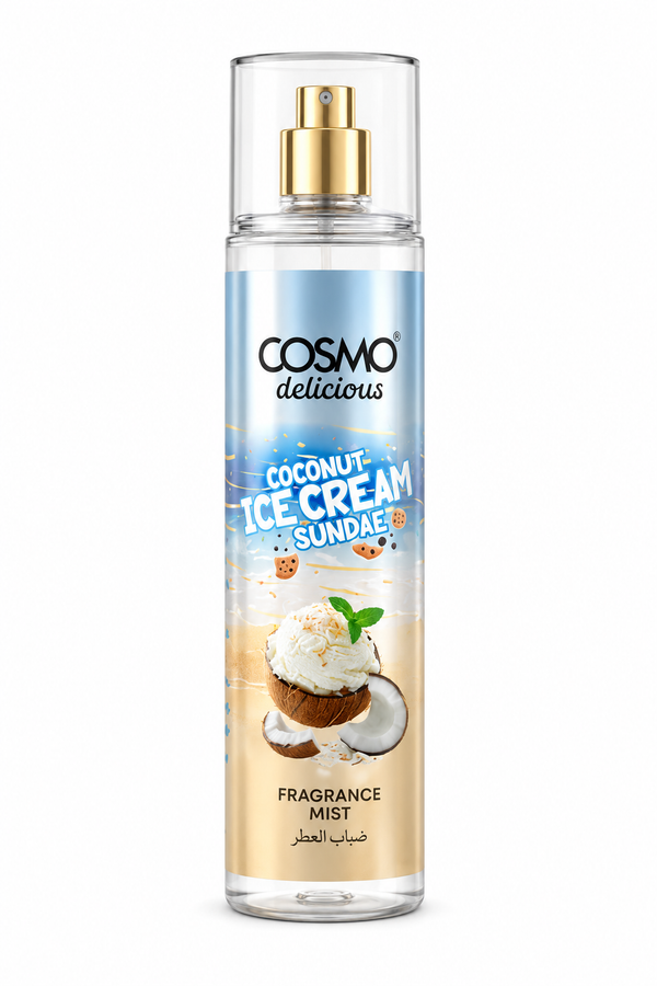 Delicious Coconut Ice Cream Sundae Fragrance Body Mist