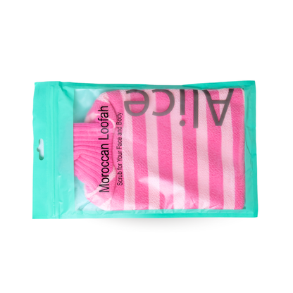 Pink Moroccan Loofah