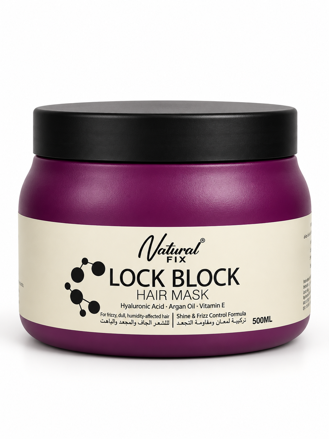 Lock Block Hair Mask