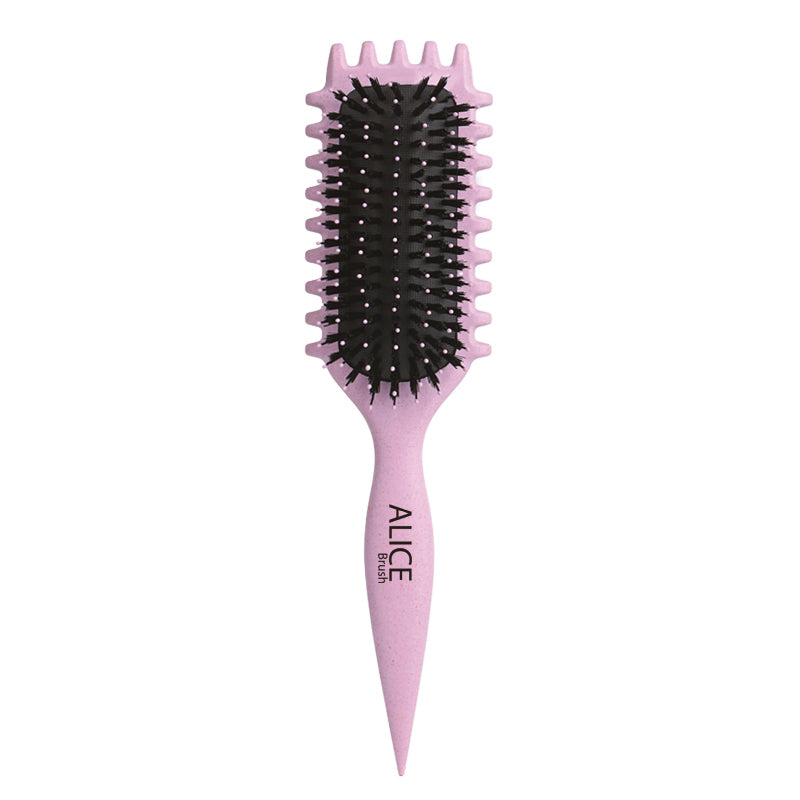 Purple Curly Brush