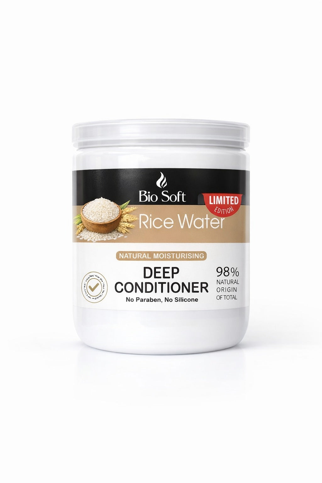 Deep conditioner with Rice water