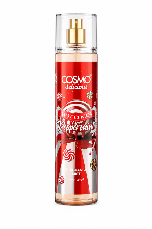 Delicious Hot Cocoa Peppermint Fragrance Body Mist