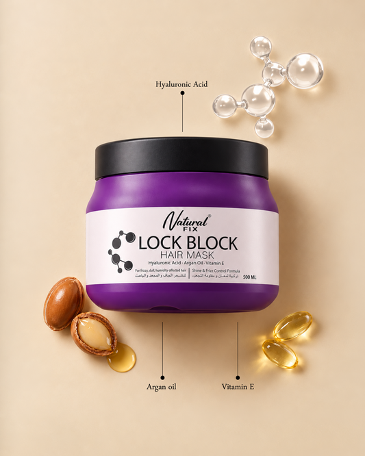 Lock Block Hair Mask
